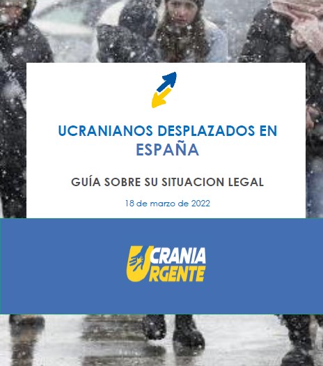 Guía gratuita: "Desplazados ucranianos en España"