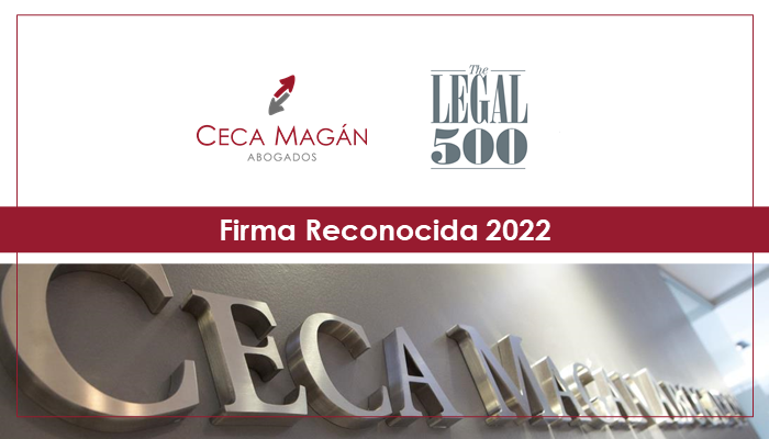 Best law firm recognized by the Legal 500 international directory