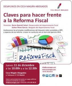 Claves para hacer frente a la Reforma Fiscal