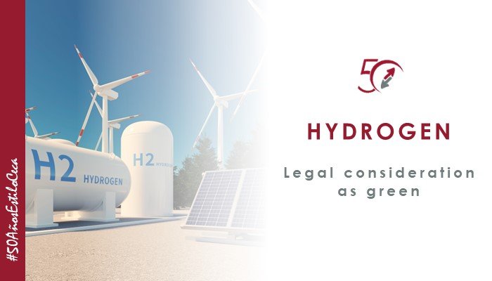 CECA MAGAN Abogados, experts in the legal consideration of hydrogen as green