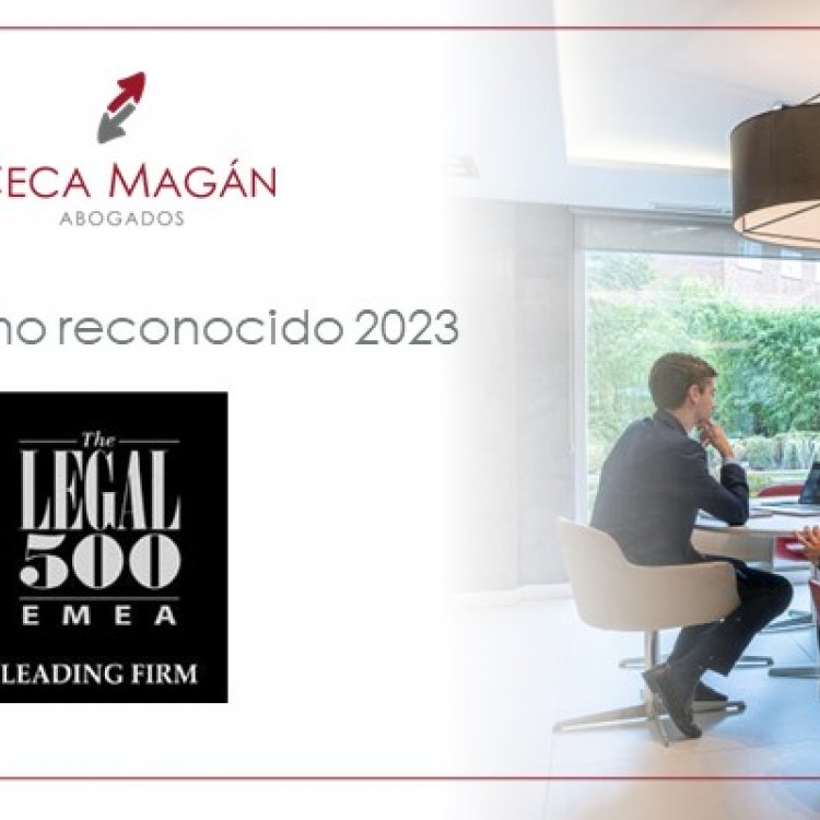 CECA MAGÁN Abogados, recognized in the Legal 500 international ranking 2023 