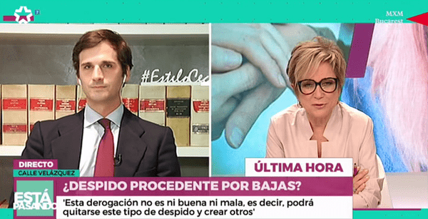 Manuel Fernández-Fontecha analiza la derogación del despido por bajas médicas justificadas