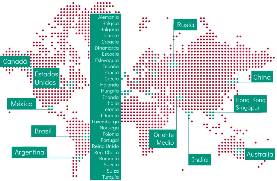 Abogados con Cobertura Internacional en Más de 150 Países