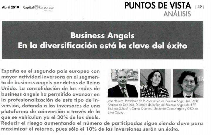 Business Angels, en la diversificación está la clave del éxito