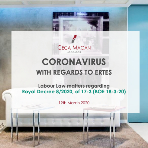 Guide: “Coronavirus with regards to ERTES”