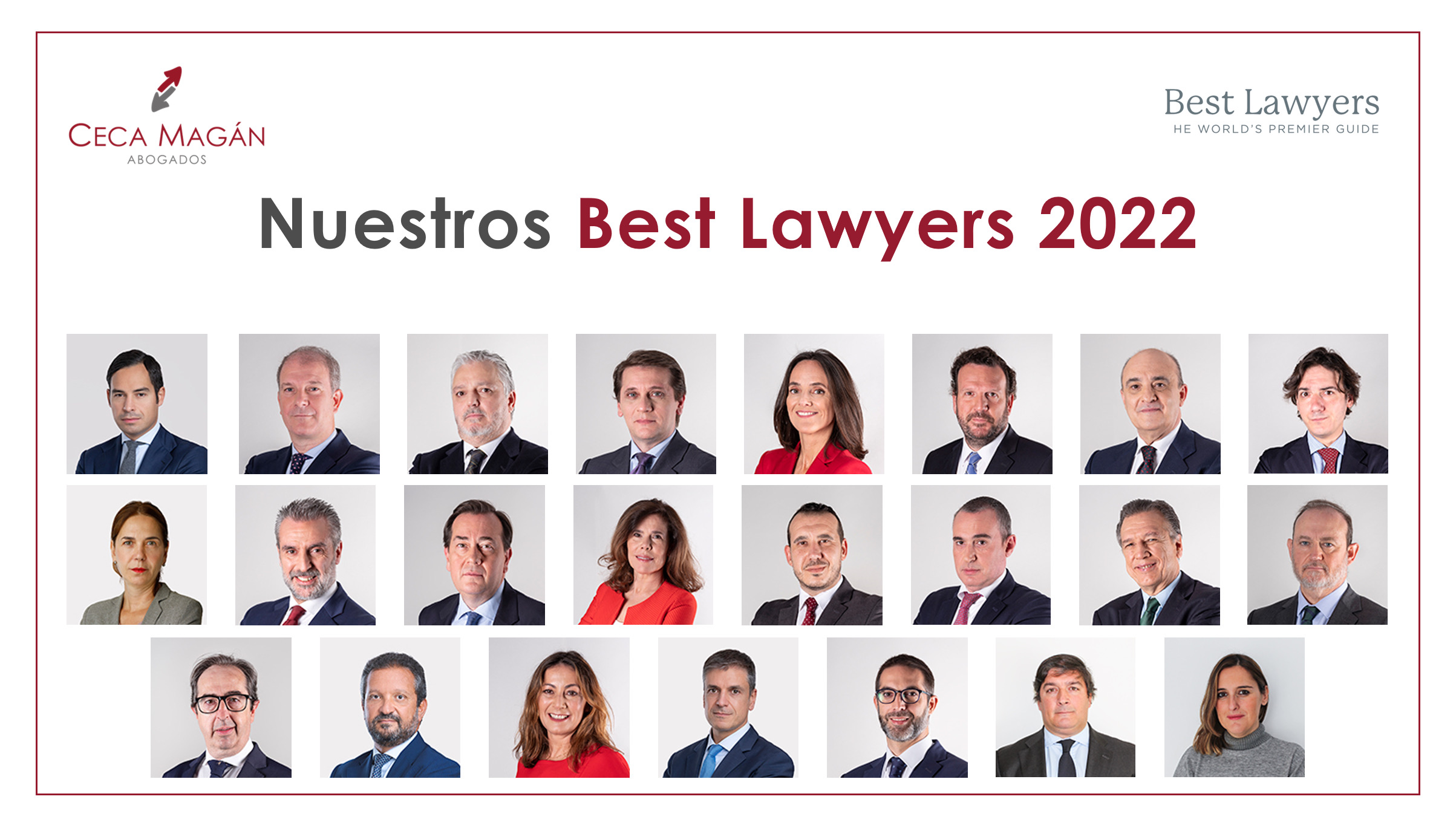 Mejores abogados reconocidos como best lawyers 2022