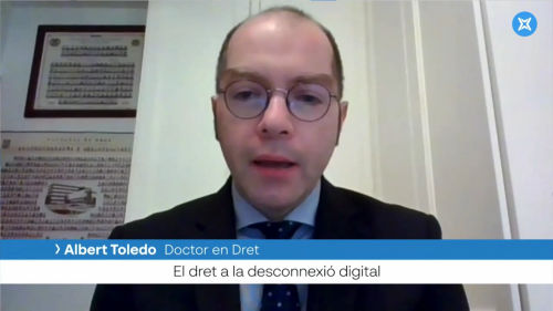 Alberto Toledo abogado laboralista experto sobre derecho a la desconexión