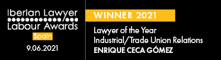 Iberian Lawyer Labour Award 2021, Industrial Relations