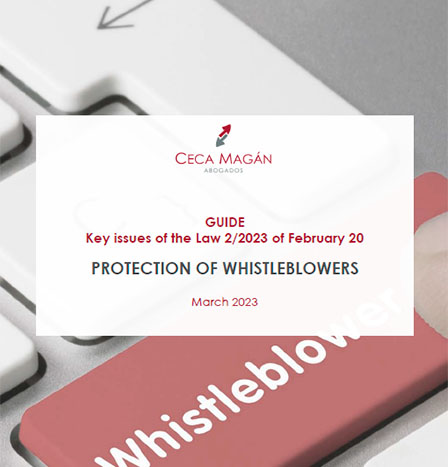 Guide: Protection of Whistleblowers new law
