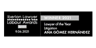 Iberian Lawyers Labour Award 2021 - Ana Gómez, laboralista de CECA MAGÁN Abogados