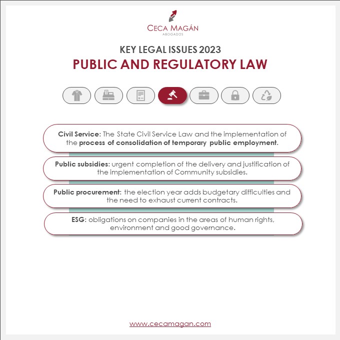 key legal issues for 2023 in public and regulatory law