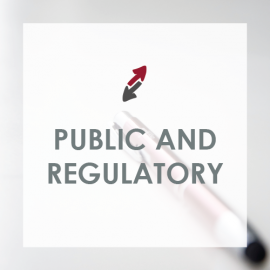 public and regulatory