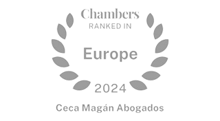 CECA MAGÁN Abogados como despacho reconocido en el directorio Chambers Europe