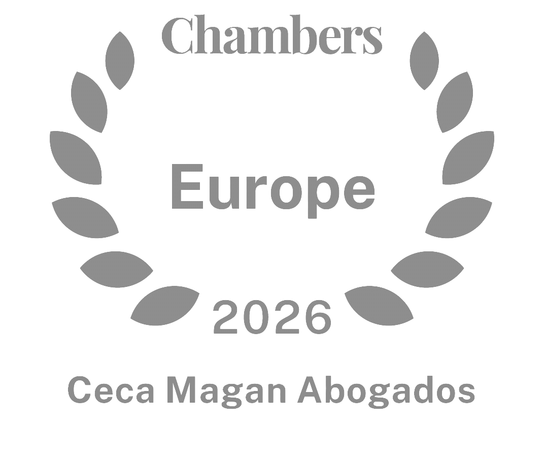 CECA MAGÁN Abogados como despacho reconocido en el directorio Chambers Europe