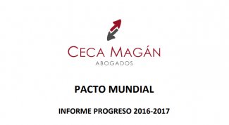 Informe de progreso 2016-2017. Pacto mundial de las Naciones Unidas