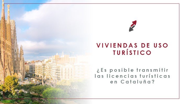 ¿Es posible transmitir licencias turísticas vinculadas a viviendas de uso turístico en Cataluña?