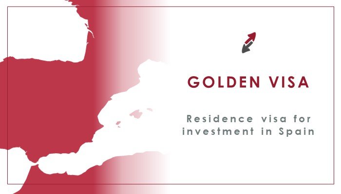 Residence Visa por investment in Spain: Golden Visa