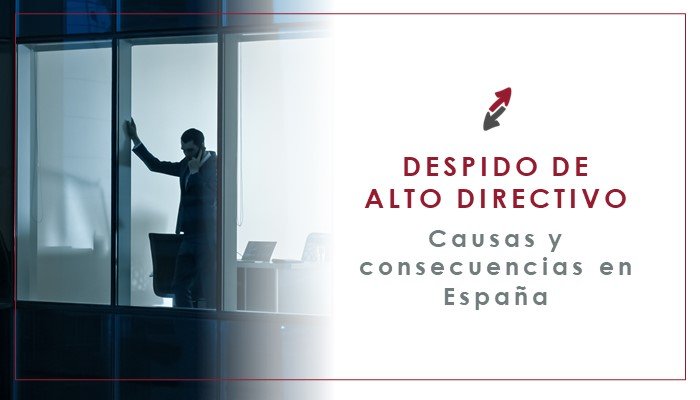 El despido del personal de Alta Dirección en España