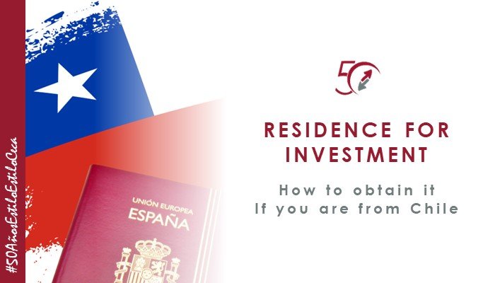 CECA MAGÁN Abogados, experts in residency for investors in Spain from Chile