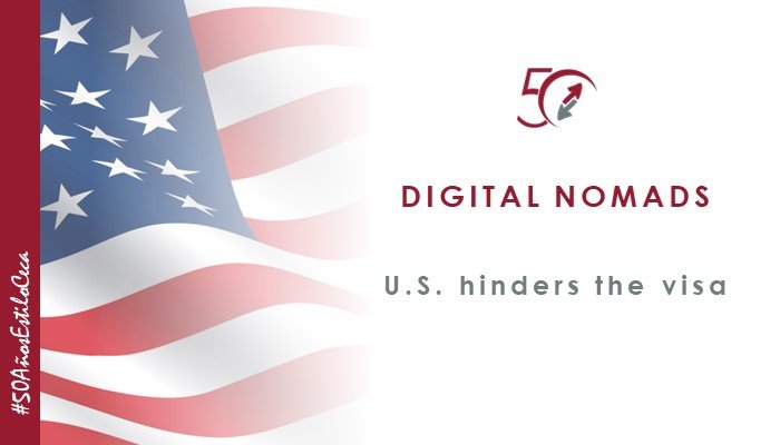 United States hinders the application for the digital nomad visa in Spain, expert lawyers of CECA MAGÁN Abogados