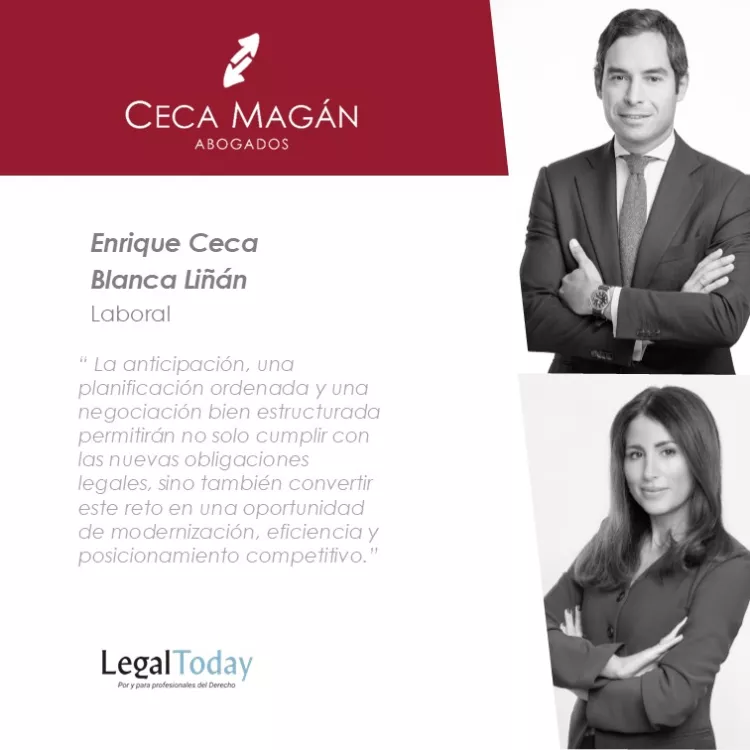 Ley de Movilidad Sostenible: impacto laboral y nuevas obligaciones para las empresas por CECA MAGÁN Abogados