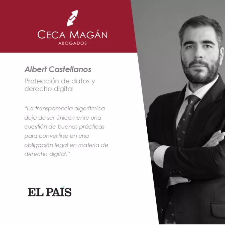 Transparencia algorítmica: nuevas obligaciones para las empresas en el ámbito laboral por CECA MAGÁN Abogados
