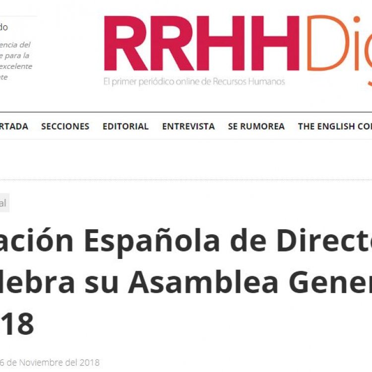 La Asociación Española de Directores de Recursos Humanos celebra su Asamblea General Anual