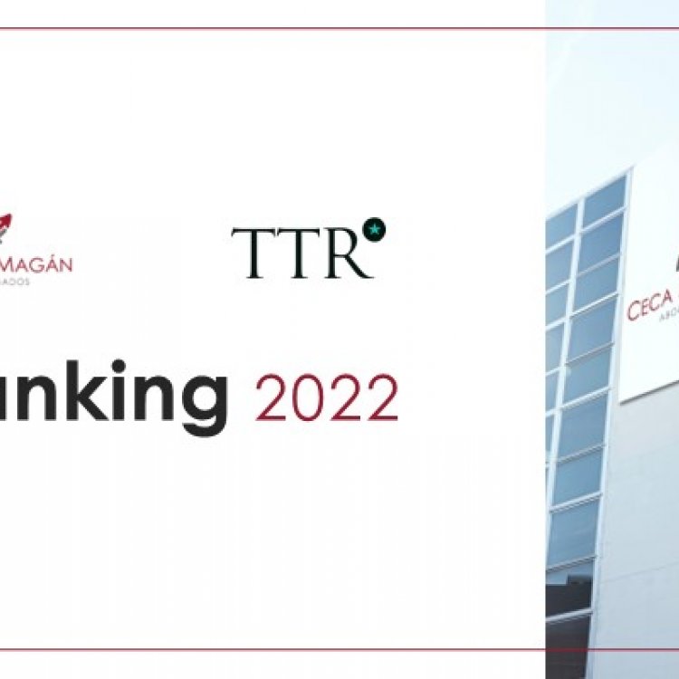 CECA MAGÁN Lawyers in the TTR 2022 ranking with the best commercial lawyers for M&A operations