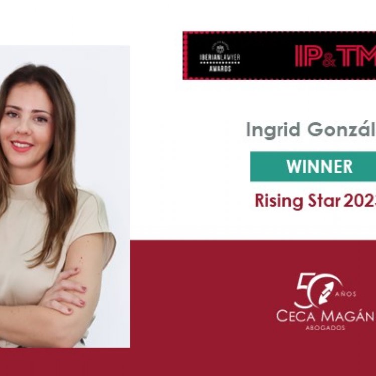 CECA MAGÁN Abogados, Ingrid González best lawyer at the Iberian Lawyer IP-TMT Awards