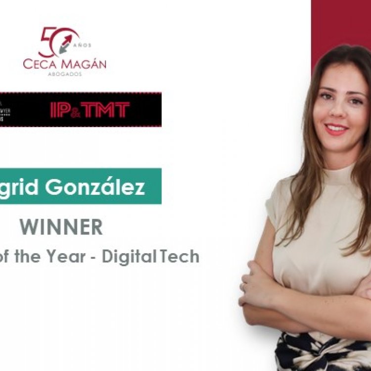Ingrid González, mejor abogada Digital Tech en los Premios Iberian Lawyer IP/TMT 2024