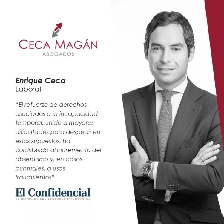 El auge de las bajas laborales falsificadas: un nuevo frente para las empresas, por CECA MAGÁN Abogados