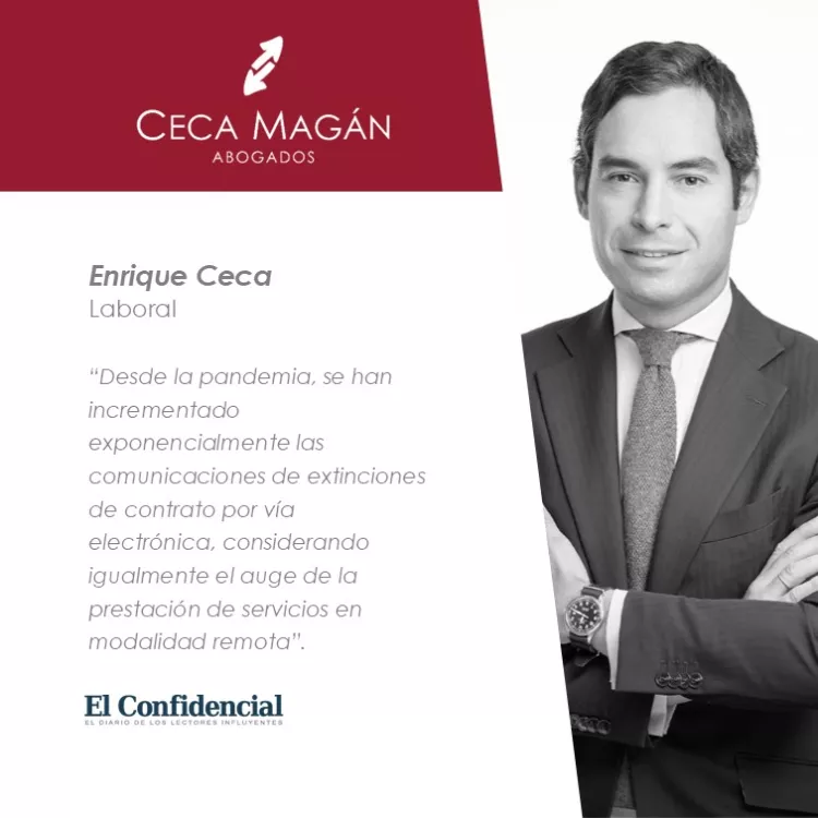 ¿Qué dice la ley sobre los despidos telemáticos?, por CECA MAGÁN Abogados