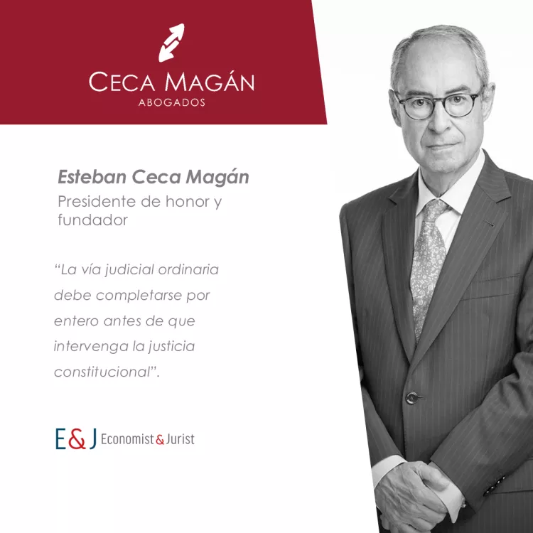 El recurso de amparo y los requisitos de acceso a la justicia constitucional por CECA MAGÁN Abogados